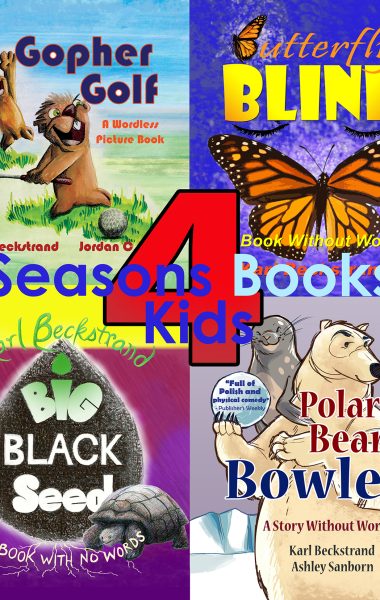 4 Seasons Books for Kids: A Wordless Collection for Beginning Readers