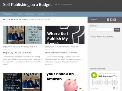 Self Publishing on a Budget
